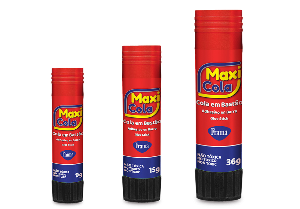 Maxi Glue Stick 9g, 15g and 36g