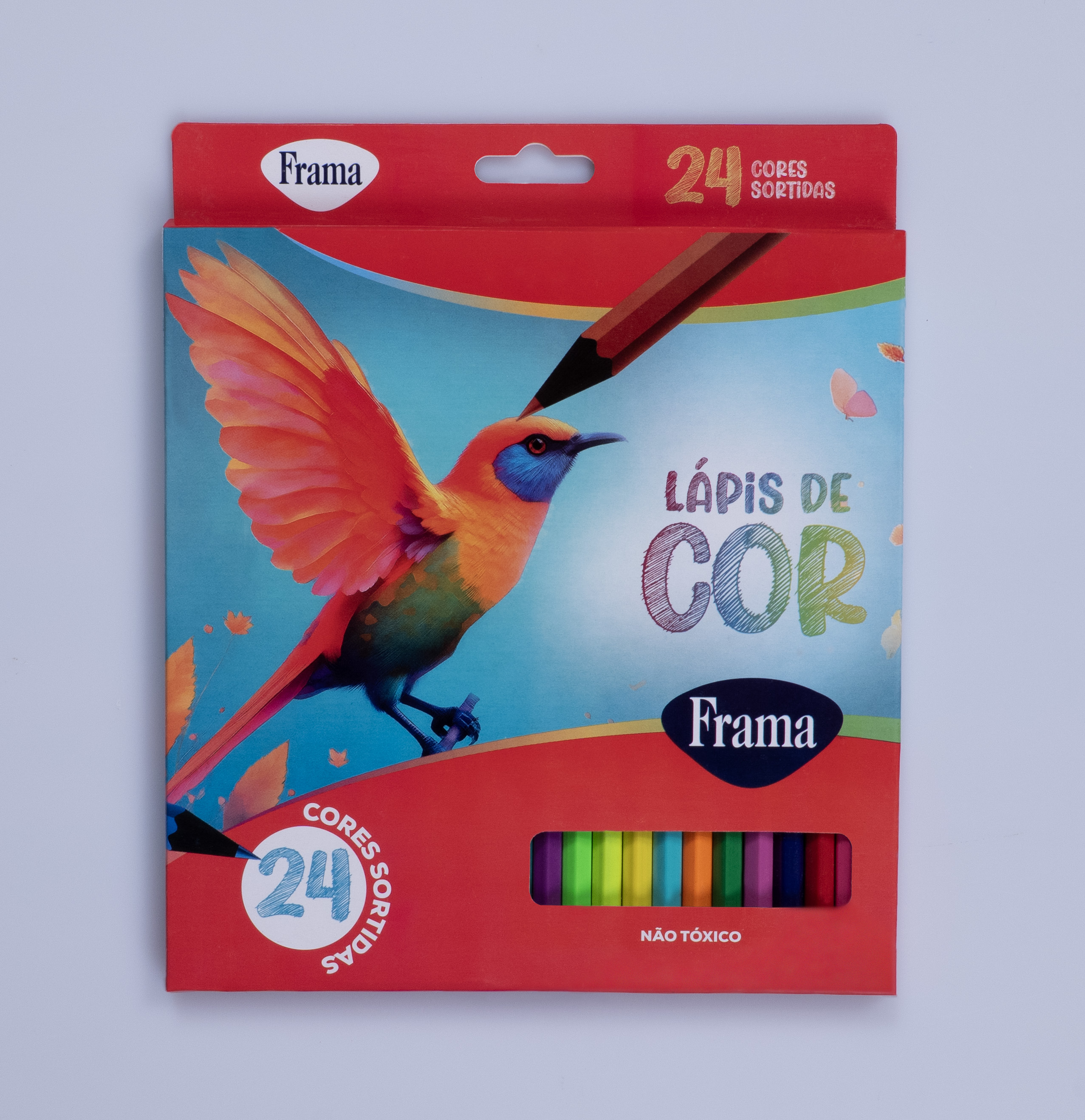 Lápis de Cor - 24 cores